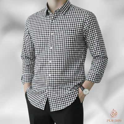 Men's Full Sleeve Grameen Check Shirt