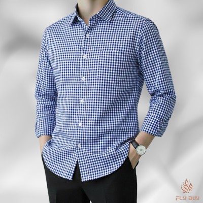 Men's Full Sleeve Grameen Check Shirt