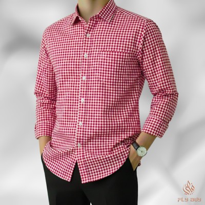 Men's Full Sleeve Grameen Check Shirt