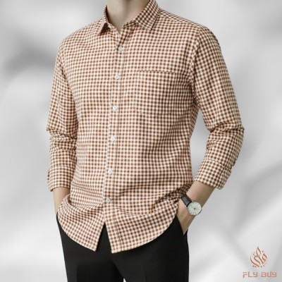 Men's Full Sleeve Grameen Check Shirt