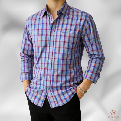 Men's Full Sleeve Check Shirt
