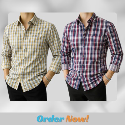 Men's Full Sleeve Check Shirt