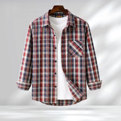 Men's Full Sleeve Grameen Check Shirt