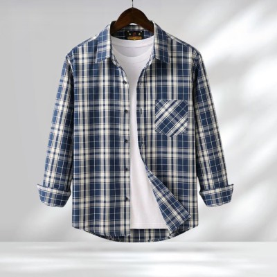Men's Full Sleeve Grameen Check Shirt