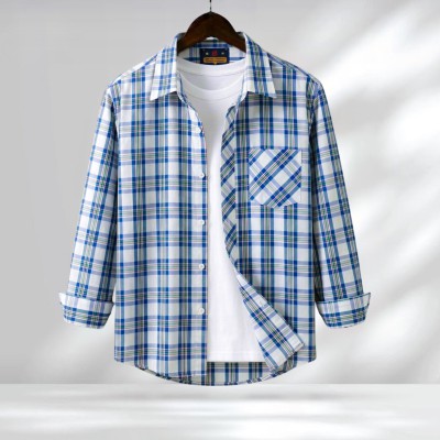 Men's Full Sleeve Grameen Check Shirt