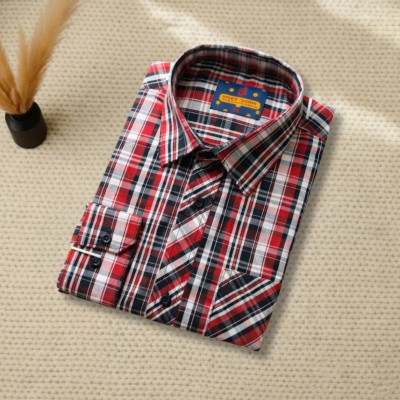Men's Premium Full Sleeve Check Shirt