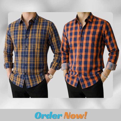 Men's Full Sleeve Check Shirt