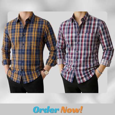 Men's Full Sleeve Check Shirt