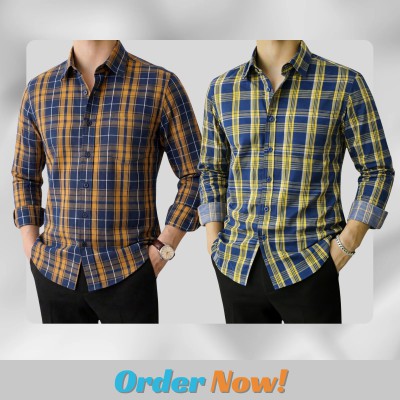 Men's Full Sleeve Check Shirt