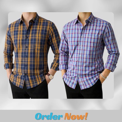 Men's Full Sleeve Check Shirt