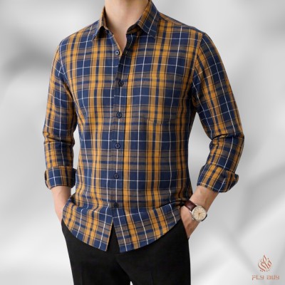 Men's Full Sleeve Check Shirt