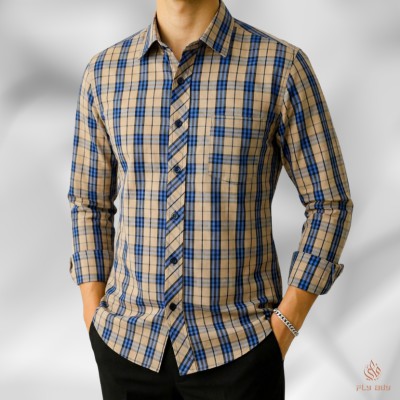 Men's Full Sleeve Check Shirt