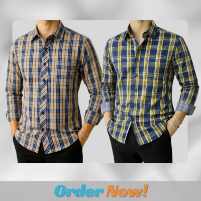 Men's Full Sleeve Check Shirt